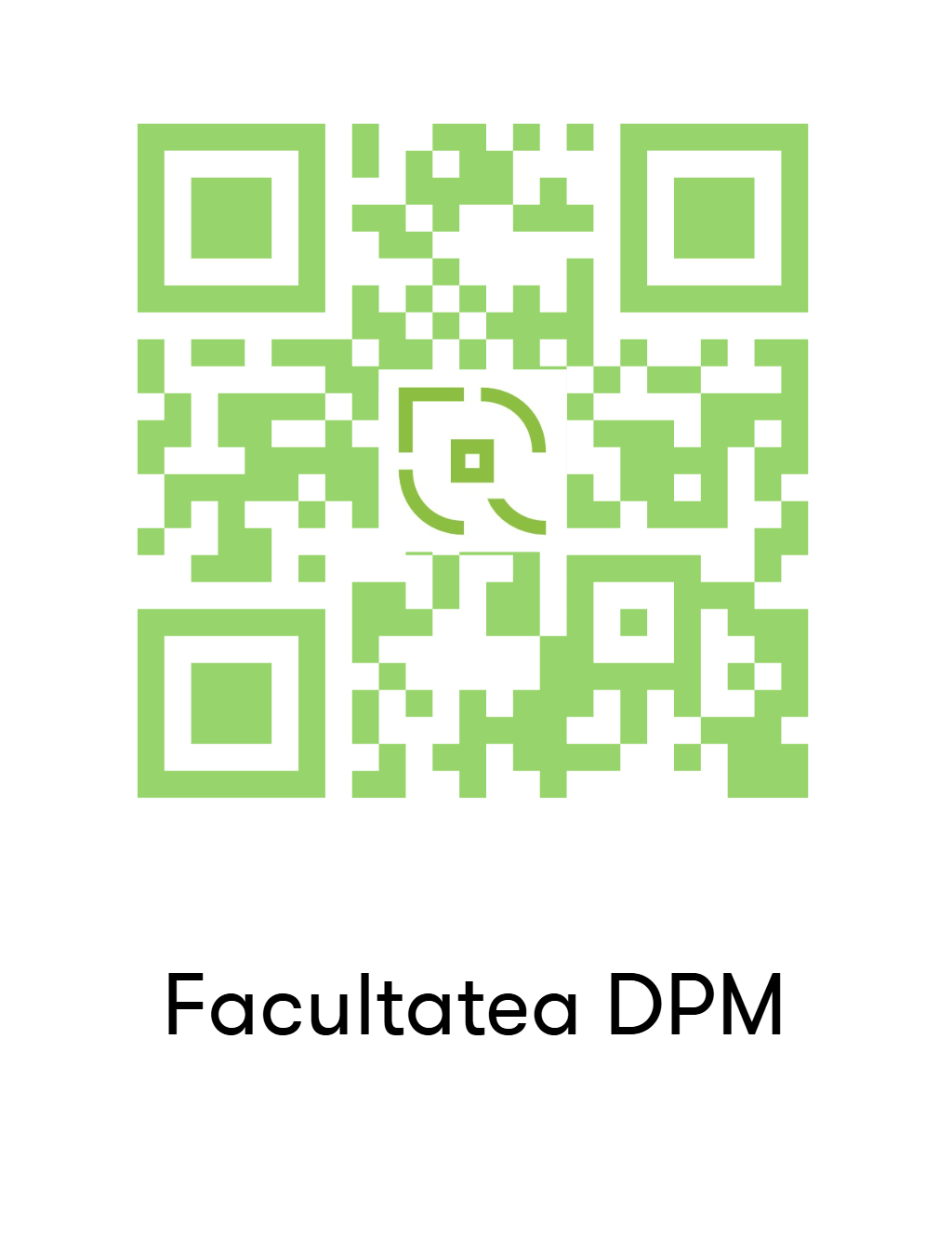 QR facultatea dpm